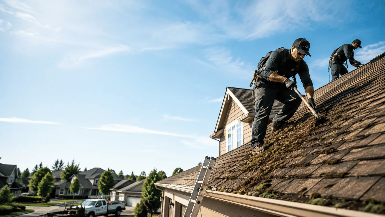 Roof Moss Removal in Ebervale, PA near me